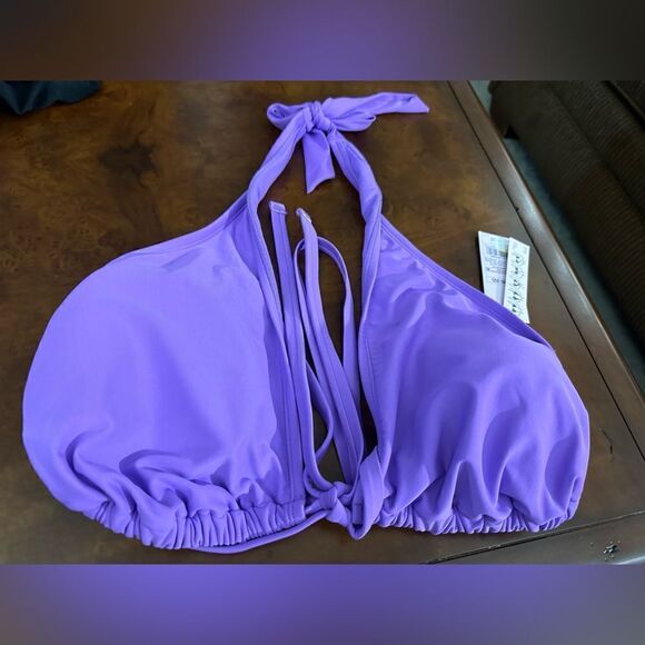 Wild Fable Women's Cross Next Multi-Way Bikini Top NWT Purple 2X - Picture 4 of 8